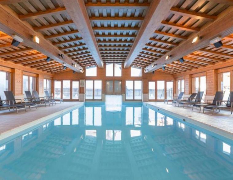 Arc 1950 Appt Luxe 2-4Pers -Skis Aux Pieds-Spa-Piscines Interieure Et Exterieure-Sauna-Hammam Les Arcs  外观 照片
