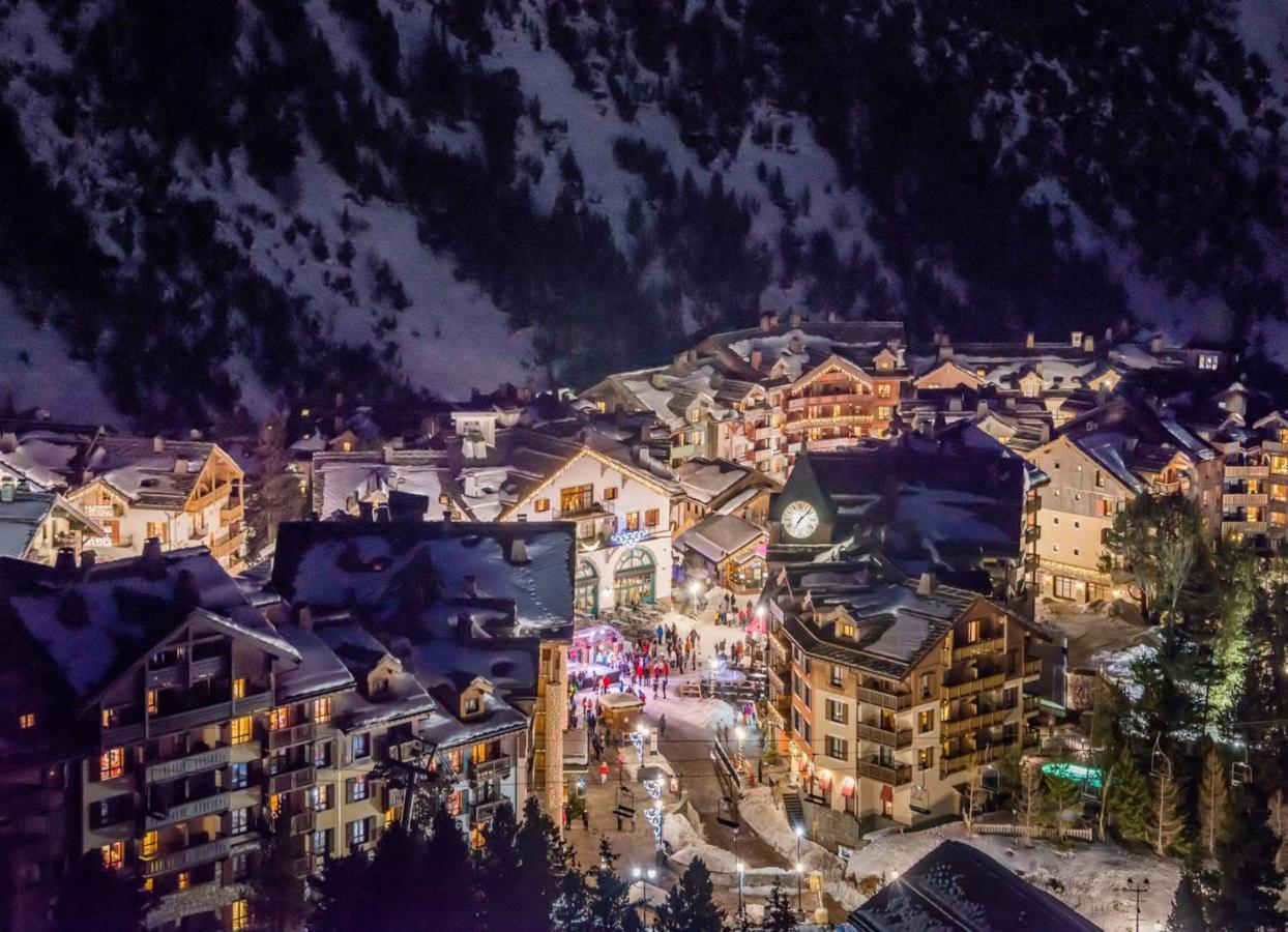 Arc 1950 Appt Luxe 2-4Pers -Skis Aux Pieds-Spa-Piscines Interieure Et Exterieure-Sauna-Hammam Les Arcs  外观 照片