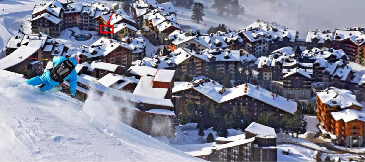 Arc 1950 Appt Luxe 2-4Pers -Skis Aux Pieds-Spa-Piscines Interieure Et Exterieure-Sauna-Hammam Les Arcs  外观 照片