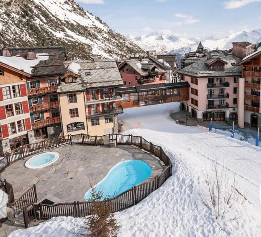Arc 1950 Appt Luxe 2-4Pers -Skis Aux Pieds-Spa-Piscines Interieure Et Exterieure-Sauna-Hammam Les Arcs  外观 照片