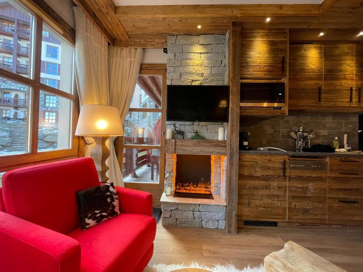 Arc 1950 Appt Luxe 2-4Pers -Skis Aux Pieds-Spa-Piscines Interieure Et Exterieure-Sauna-Hammam Les Arcs  外观 照片