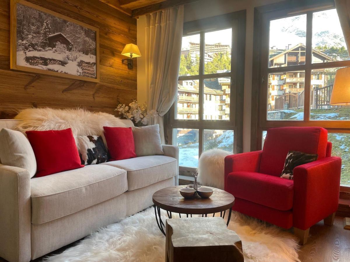 Arc 1950 Appt Luxe 2-4Pers -Skis Aux Pieds-Spa-Piscines Interieure Et Exterieure-Sauna-Hammam Les Arcs  外观 照片