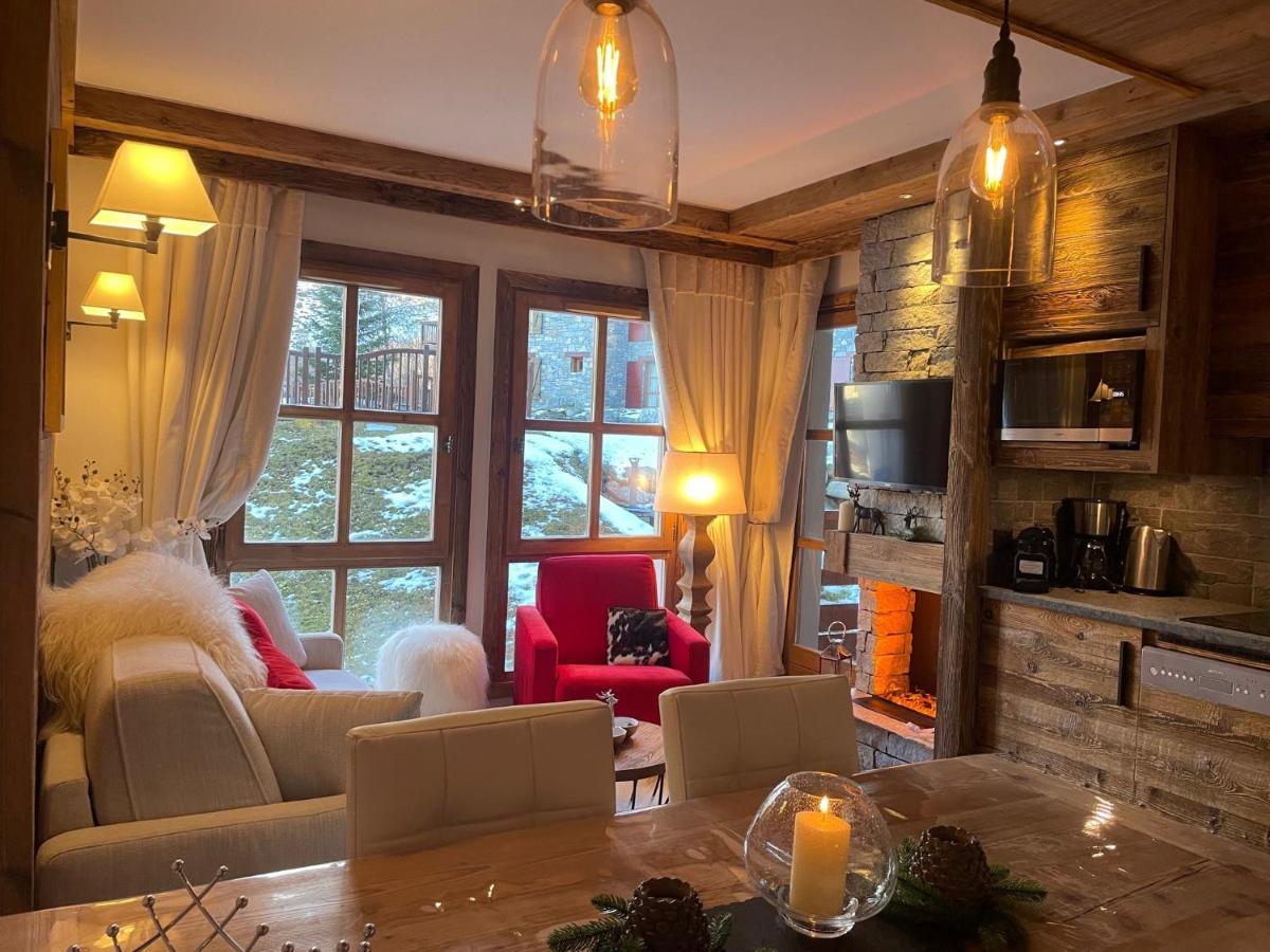 Arc 1950 Appt Luxe 2-4Pers -Skis Aux Pieds-Spa-Piscines Interieure Et Exterieure-Sauna-Hammam Les Arcs  外观 照片