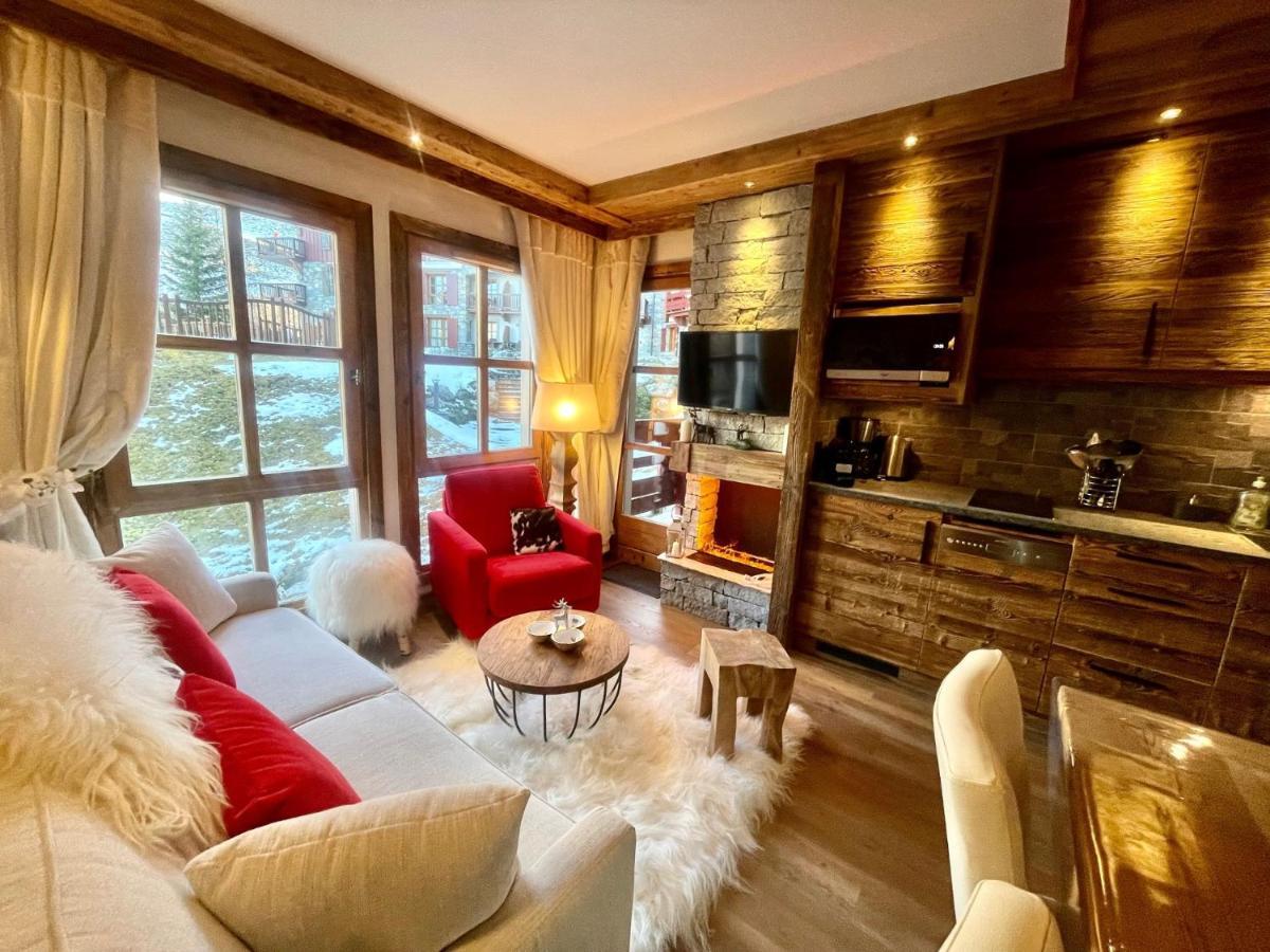 Arc 1950 Appt Luxe 2-4Pers -Skis Aux Pieds-Spa-Piscines Interieure Et Exterieure-Sauna-Hammam Les Arcs  外观 照片
