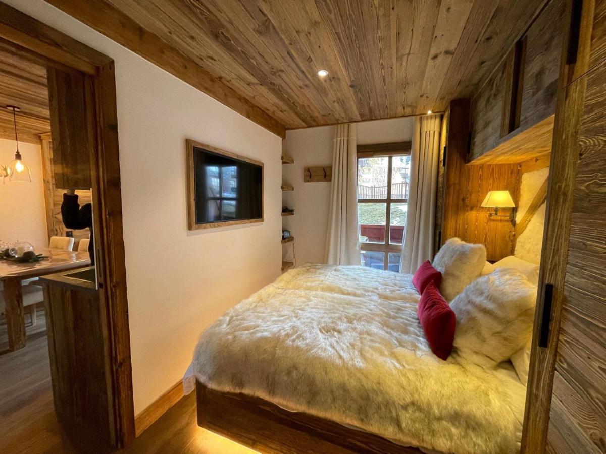 Arc 1950 Appt Luxe 2-4Pers -Skis Aux Pieds-Spa-Piscines Interieure Et Exterieure-Sauna-Hammam Les Arcs  外观 照片